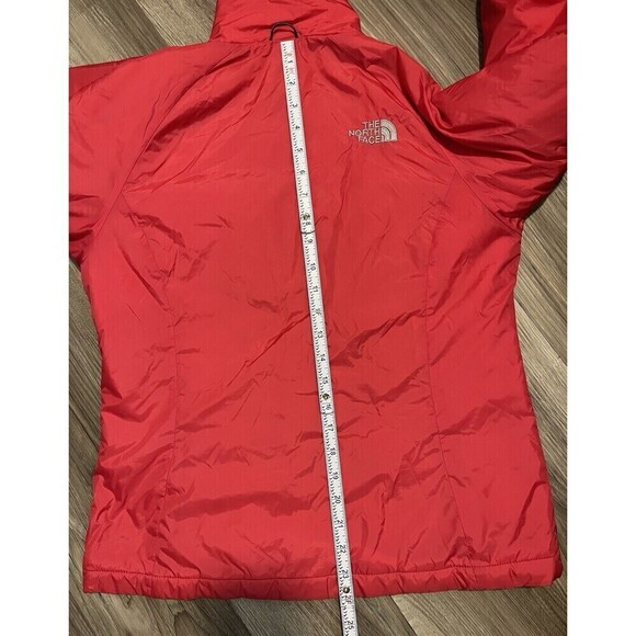 North Face Jacket AHVC Red/ Hot Pink Liner Size S/P Full Zip Logo Women’s - Picture 11 of 12